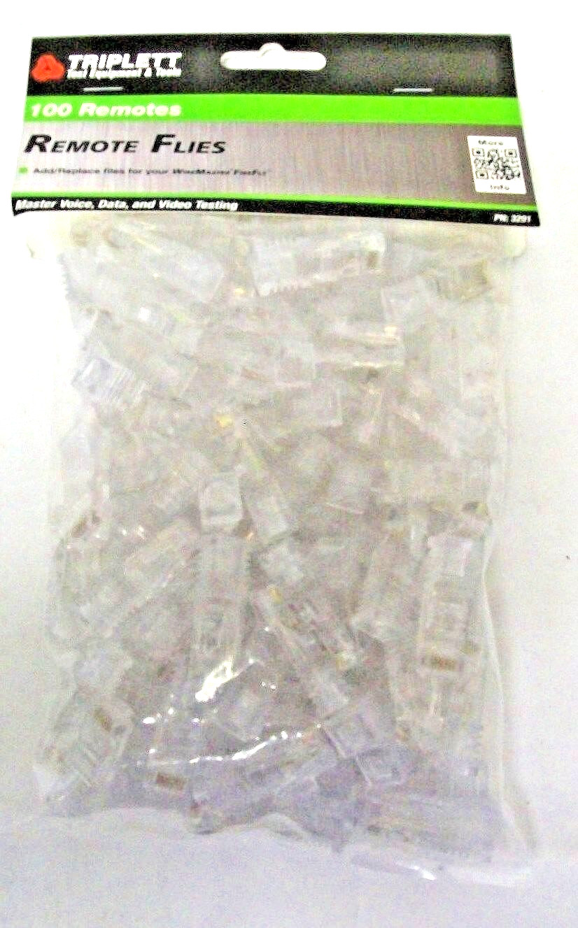 Bag of (100) Triplett 3291 Remote Flies. New in Package.
