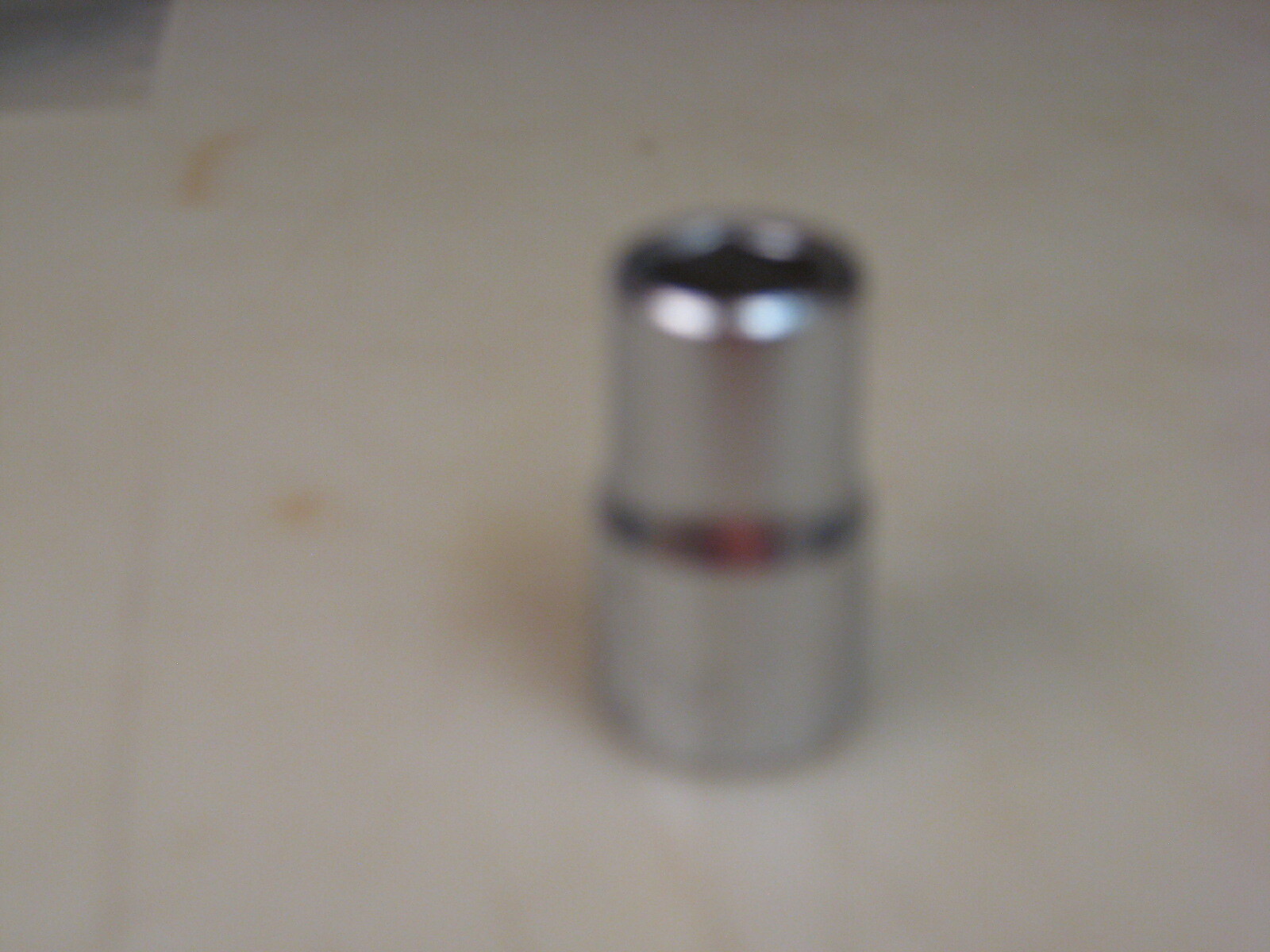 NEW 1/2" DRIVE 1/2" SOCKET, 6-point, USA, POLISHED CHROME, CHALLENGER # 1616H