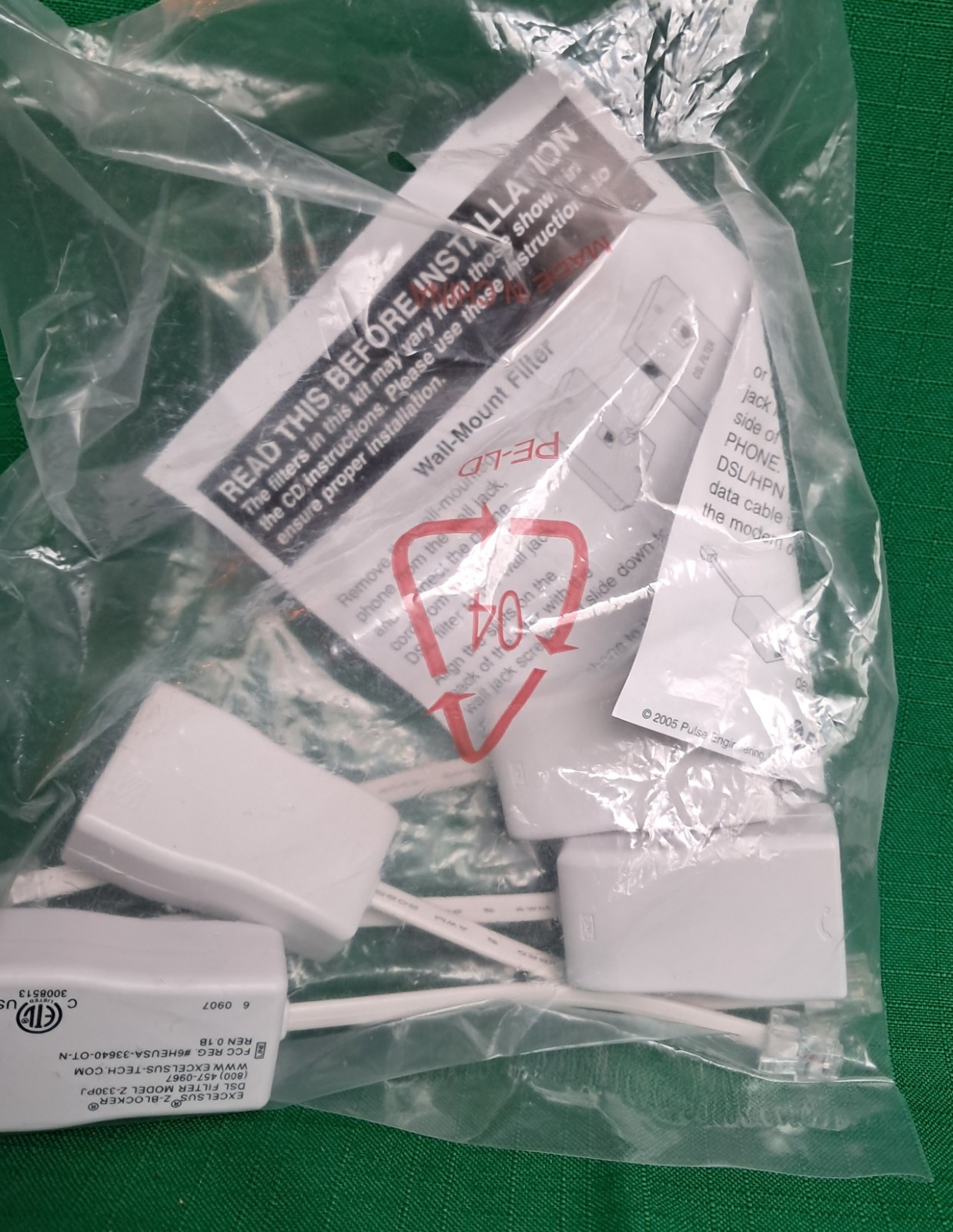 DSL Wall Plate Filter (2)