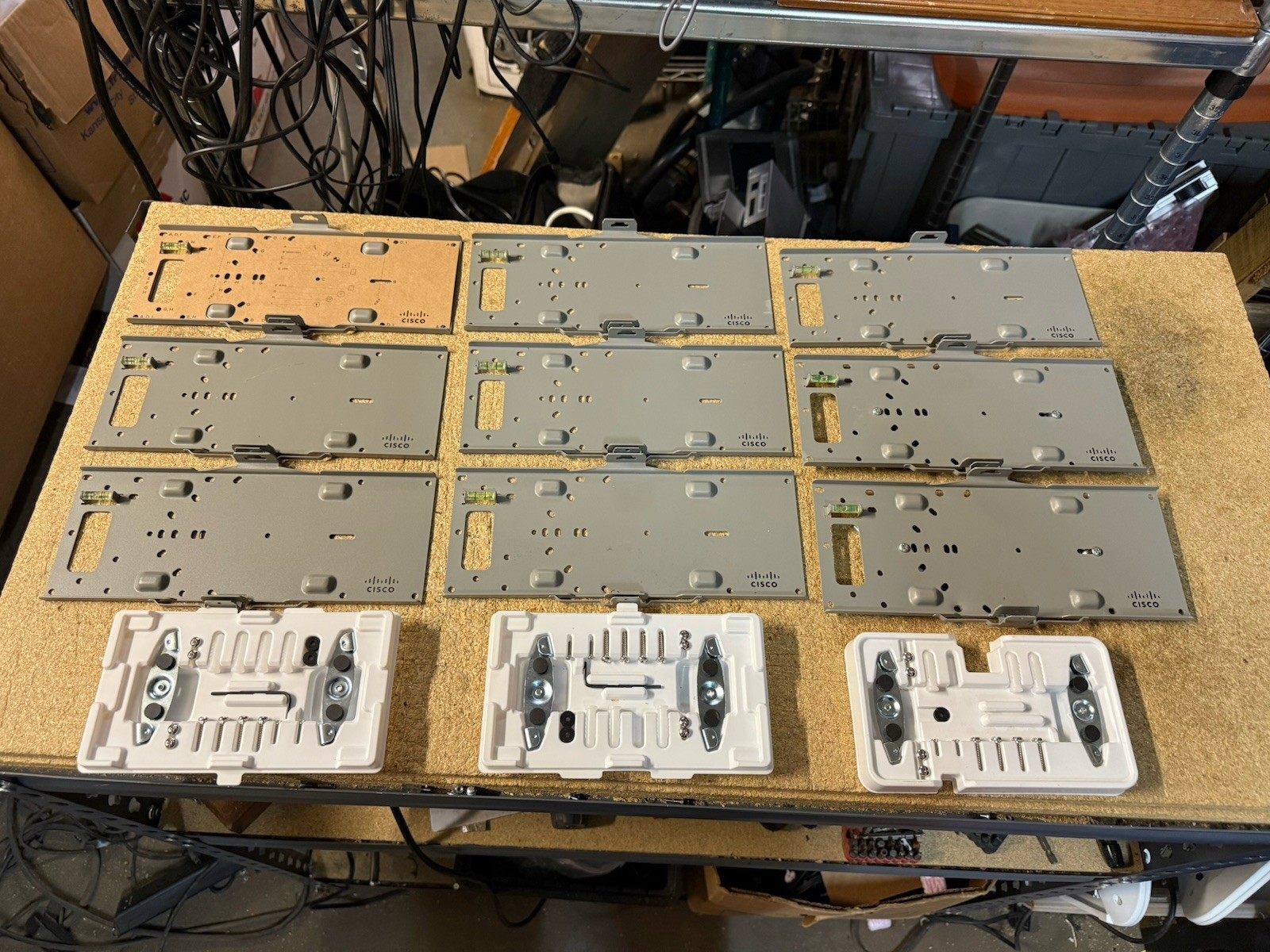 9 x Cisco Meraki MA-MNT-MR-15-NT WALL Mounting Kit MR44 MR45 MR46 Access Point