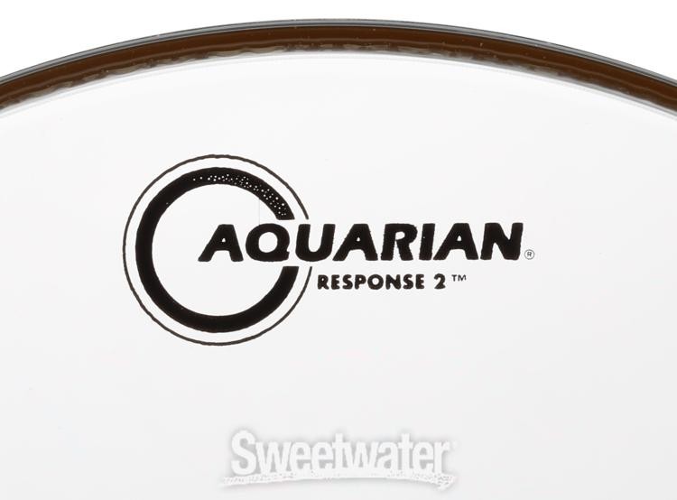 Aquarian Response 2 Clear Drumhead - 14 inch