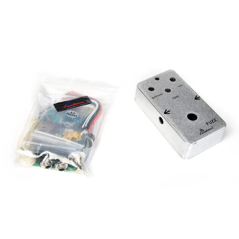 DIY LANDTONE Fuzz Guitar Effect Pedal All Kits With 1590B @ IC741 and 4558 Free