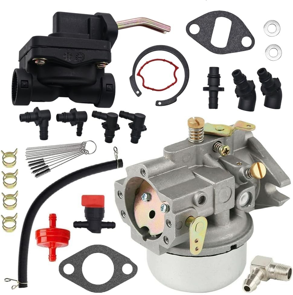 52-053-09 Carburetor Kit with Fuel Pump for Kohler Magnum KT17 KT18 KT19 M18 M20