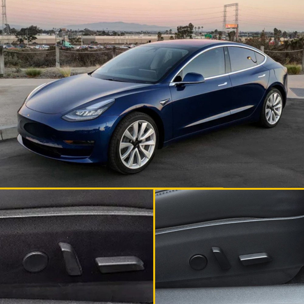 For 2017-2022 Tesla Model 3/Y Front Right Passenger Power Seat Control Switch EC