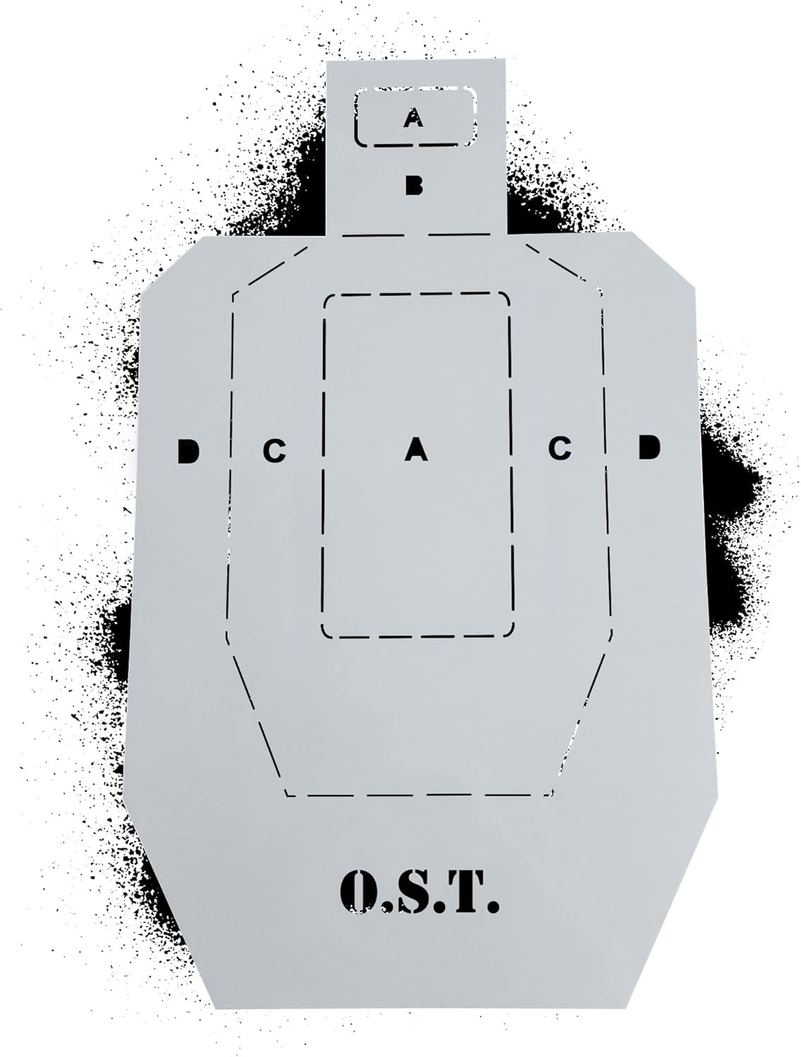 Silhouette Stencil Kit | Large Cardboard Silhouette Targets | Range Accessories
