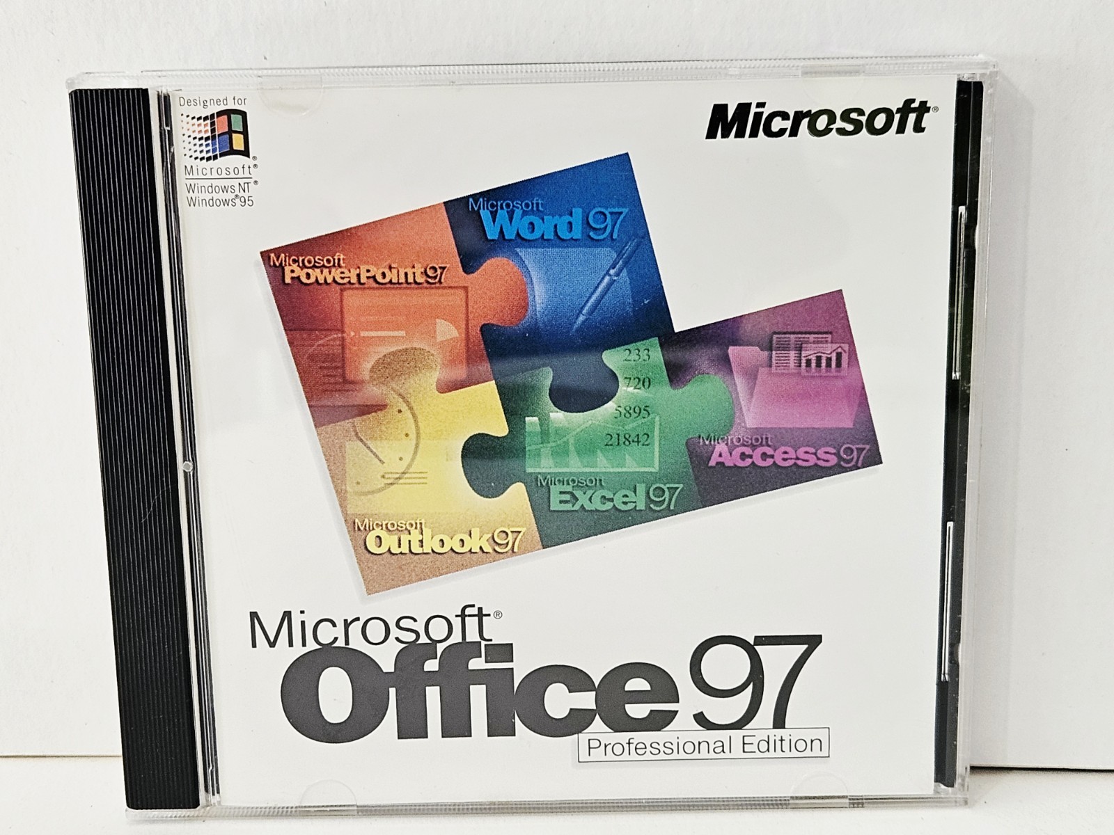 Microsoft Office 97 - Professional Edition - SR1 - CD-ROM w/ product key