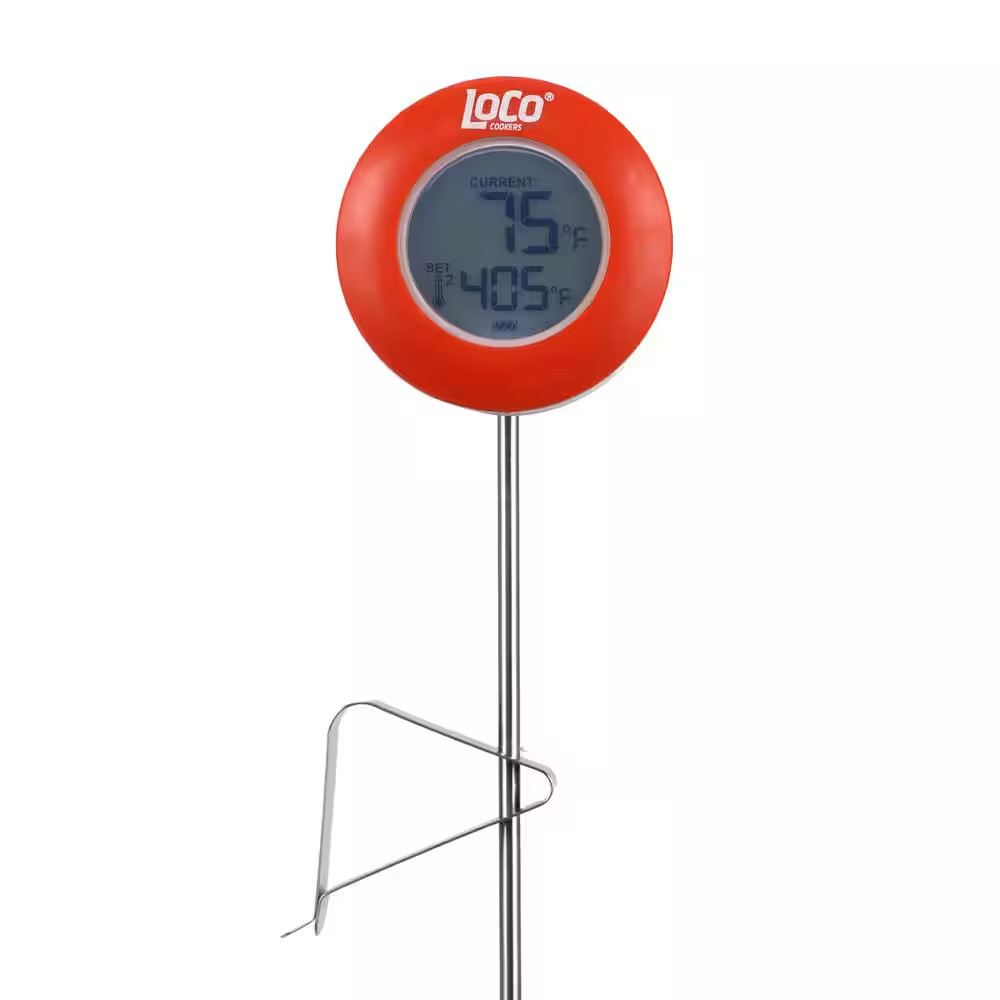12 In. Stainless Steel Digital Fry Thermometer