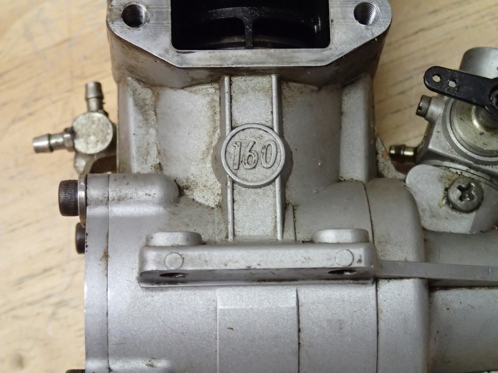 OS Max FX 160 Model RC Engine Made in Japan Rough Estate Item Project