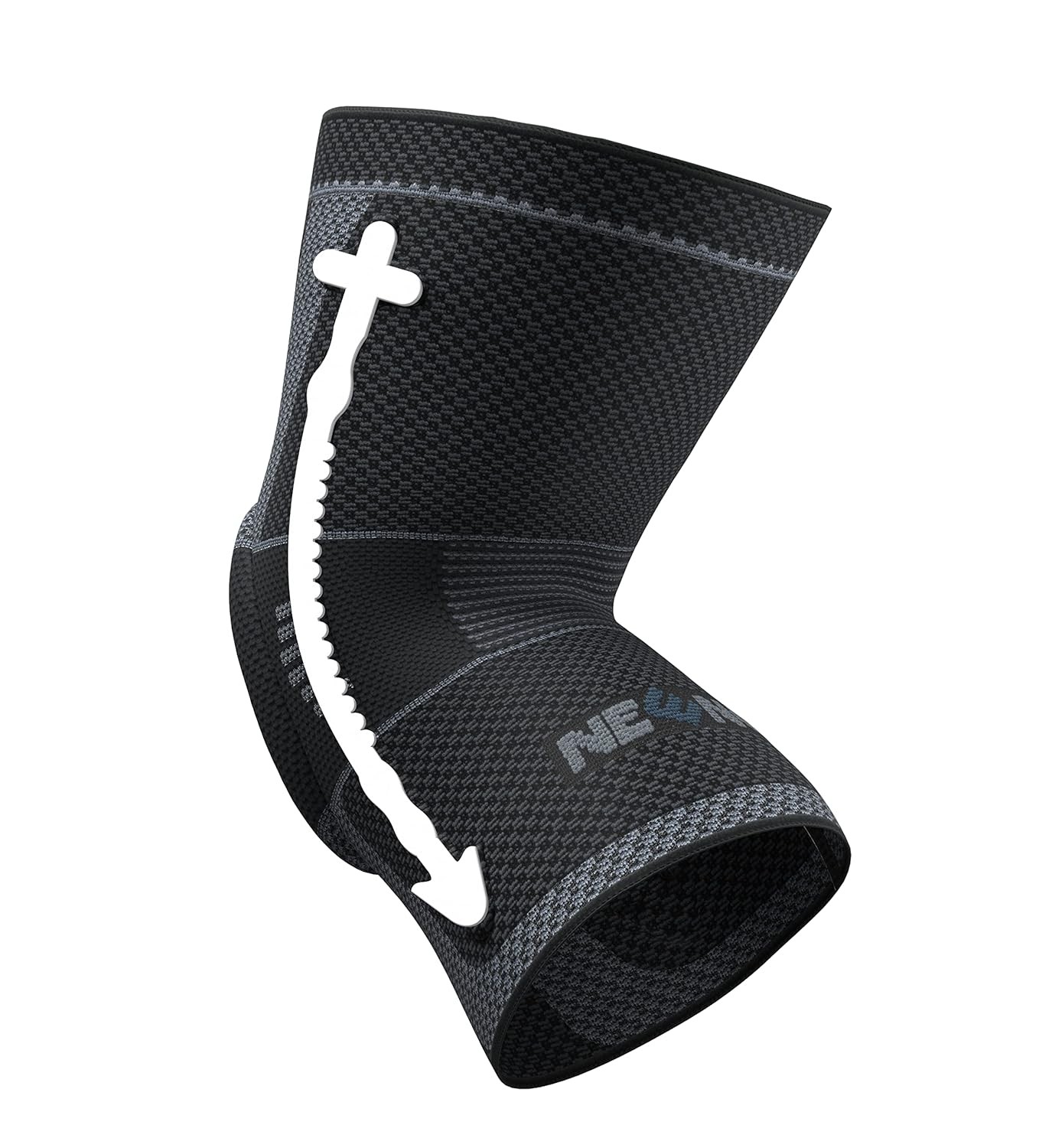 Knee Brace Compression Sleeve ACL Meniscus Support Arthritis Pain Relief