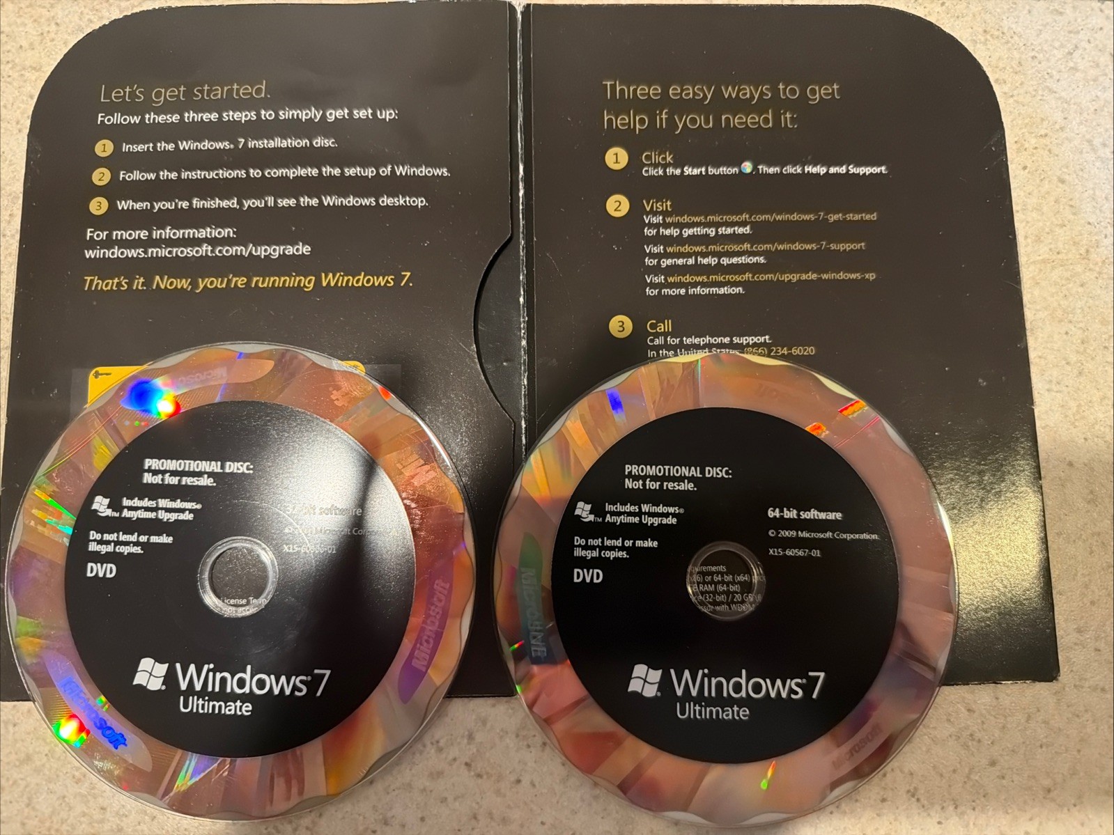 Microsoft Windows 7 Ultimate SIGNATURE EDITION  from Windows Party