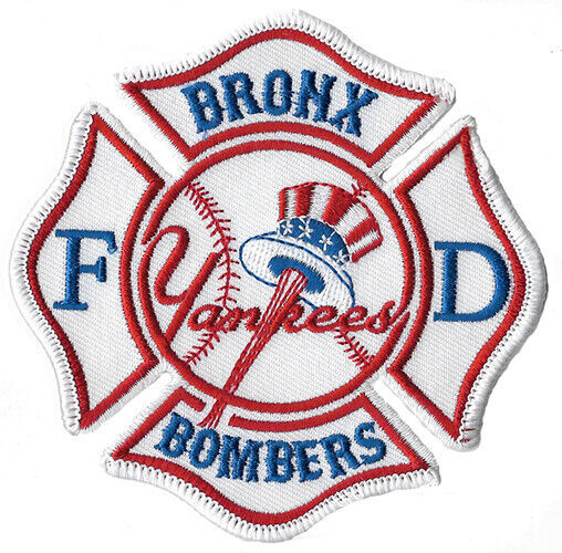 New York City Bronx Bombers Yankees  NEW Fire Patch .