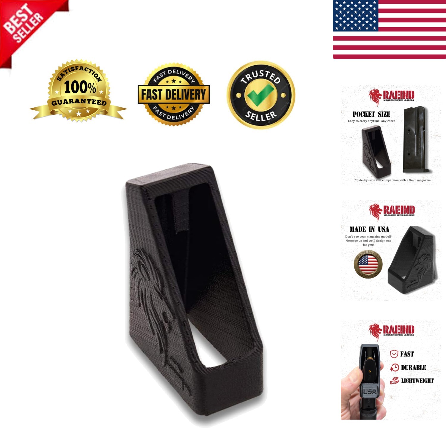 Speed Loader for Kel Tec P17 .22 LR - Robust Design for Fast Magazine Reloading