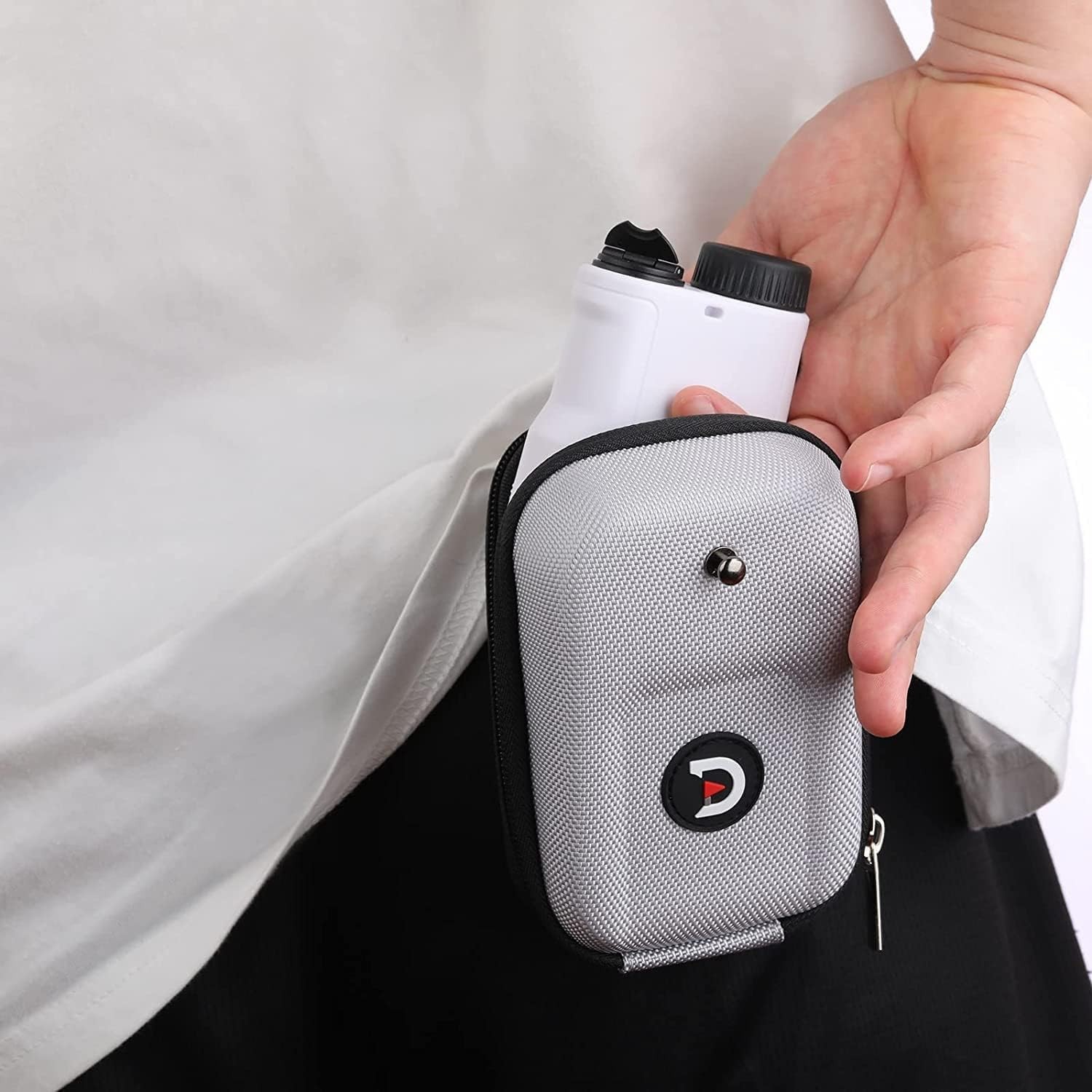 Universal Hard Shell Golf Rangefinder Case - Compatible with Bushnell & Callaway
