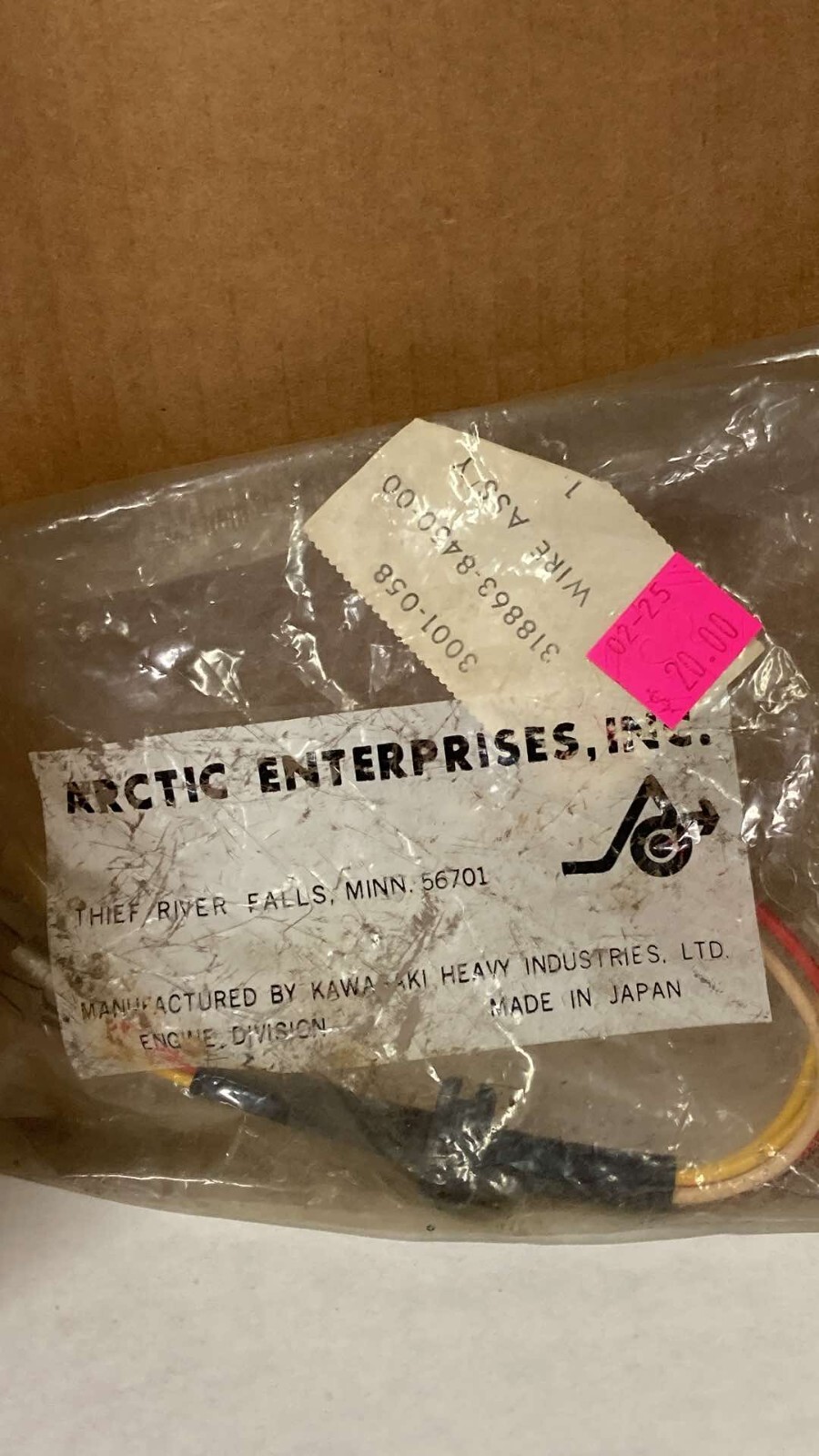 Arctic Cat Snowmobile Wire Assembly 3001-058