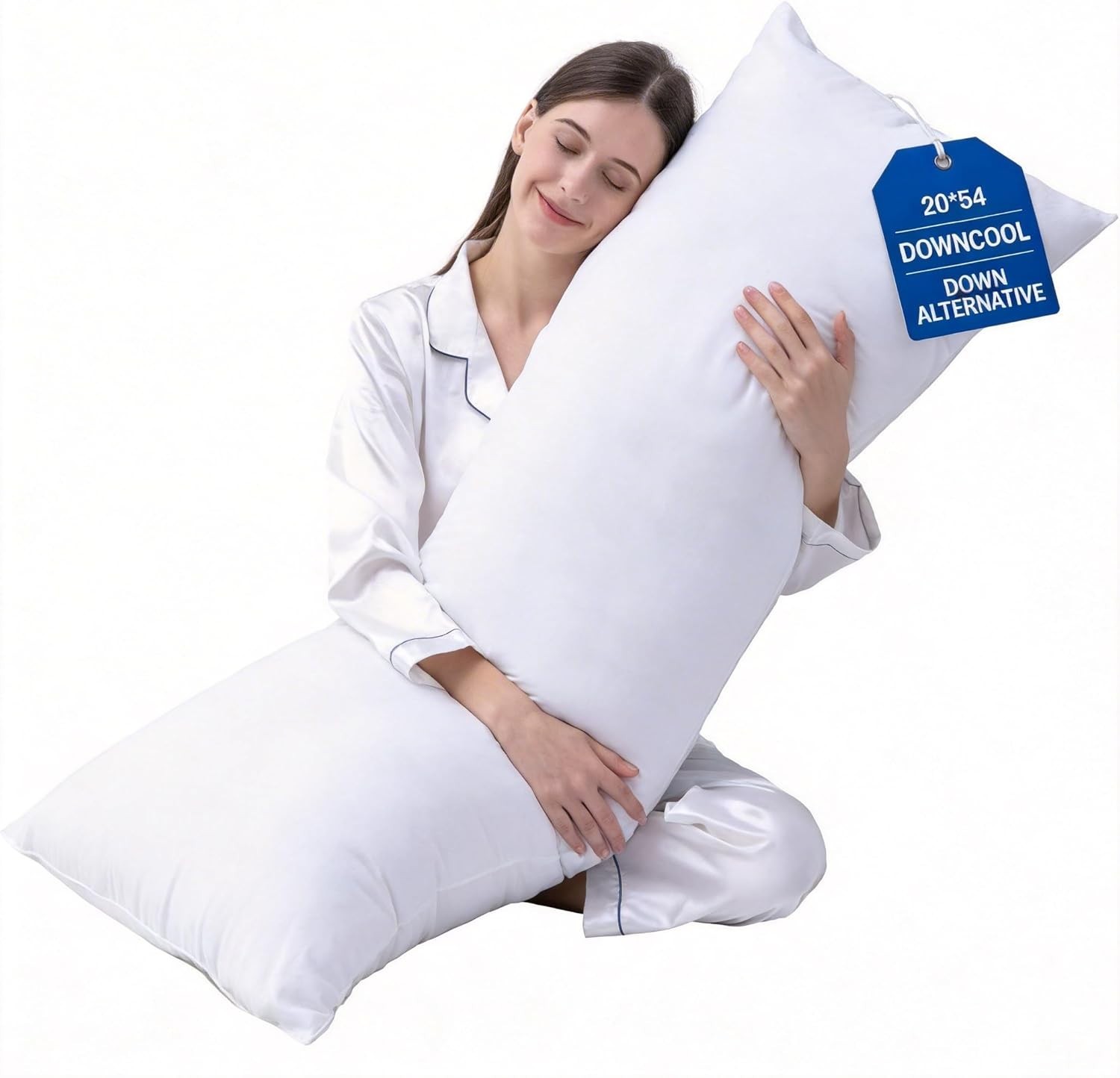 Body Pillows for Adults Long Pillows for Sleeping 20X54 Firm Full Body Pillow