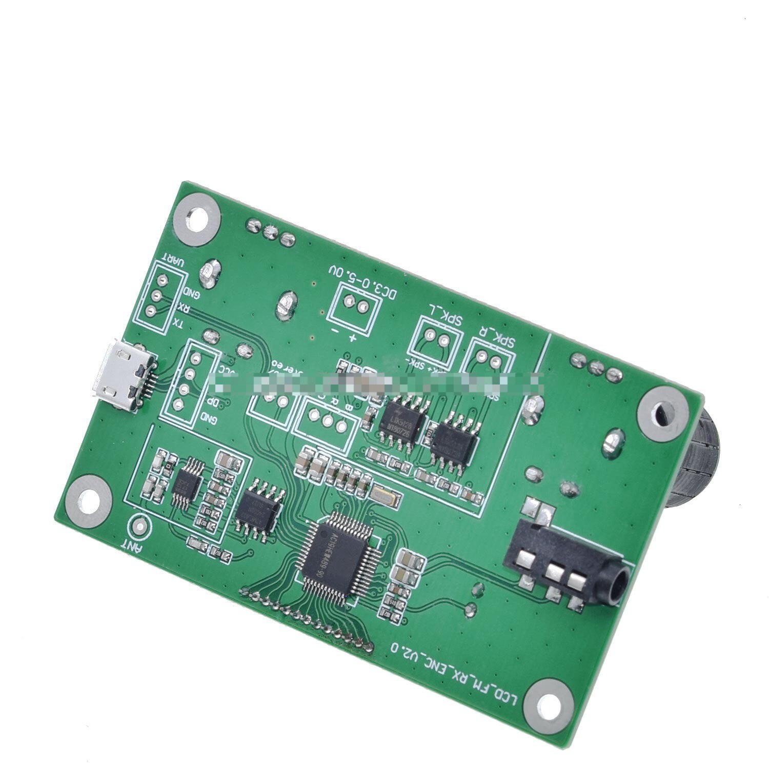 FM Radio Receiver Module Frequency Modulation Stereo Receiving With LCD Display