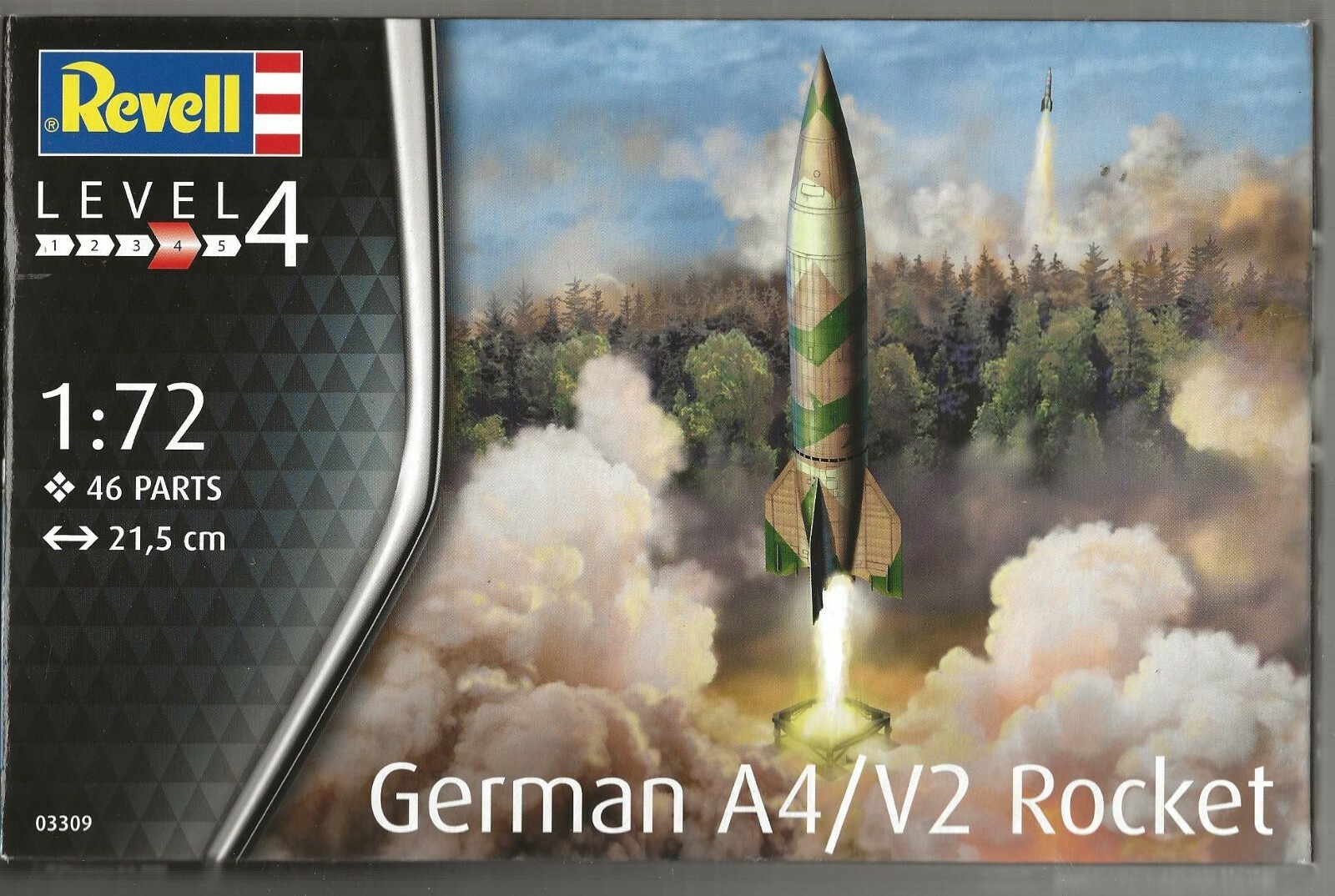 Revell Germany German A4/V2 Rocket in 1/72  3309  ST