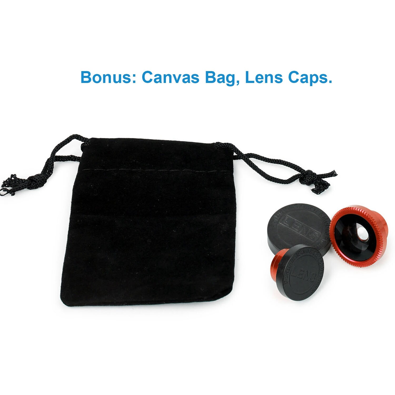 3 in1 Wide Angle+Fish Eye+Macro Camera Lens For Smart Cellphone Universal