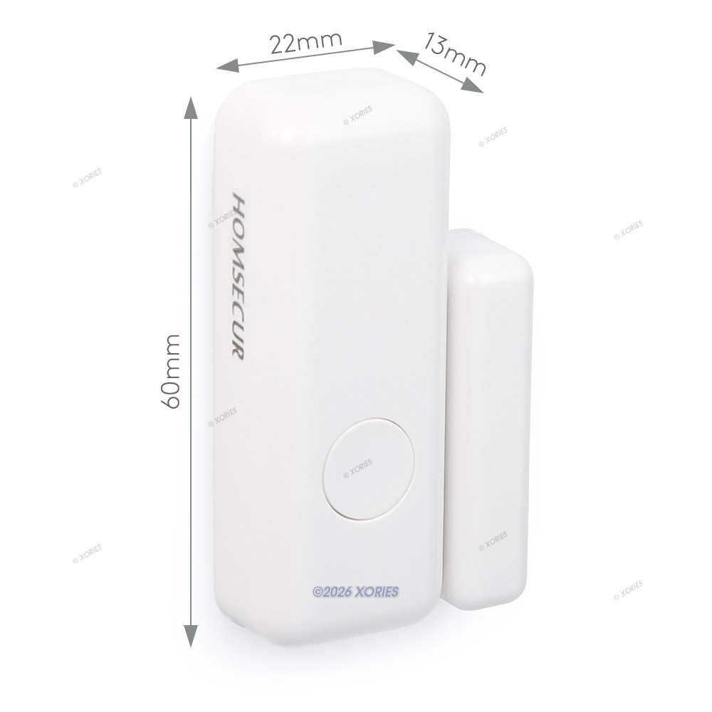 HOMSECUR 2G/4G WIFI Smart Home Alarm System LCD Touchscreen SOS Button Basic Kit