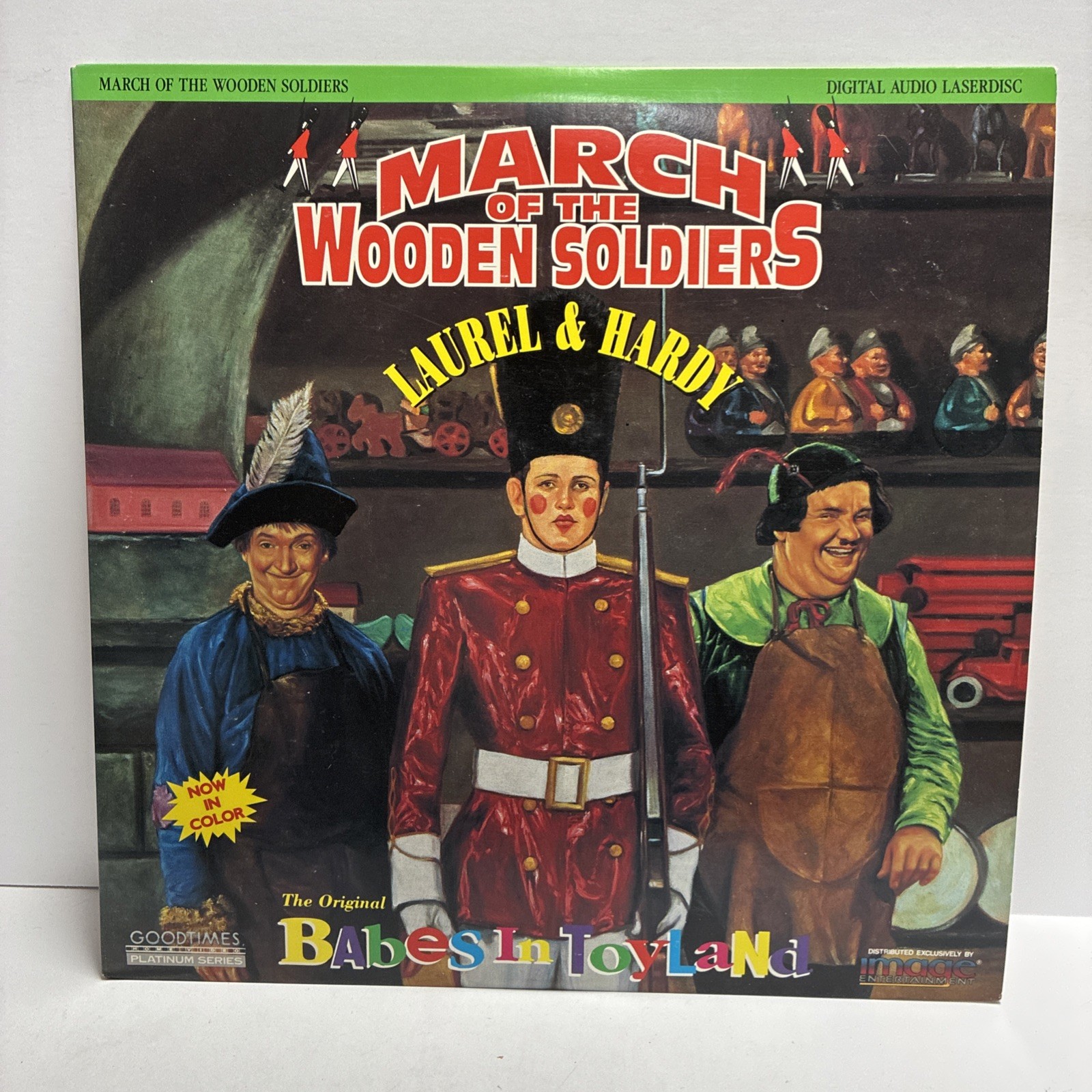 Laurel & Hardy MARCH OF THE WOODEN SOLDIERS Laserdisc