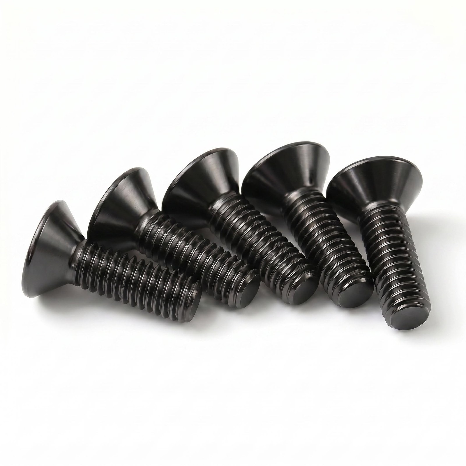 M6 x 30mm (20 Pack) Flat Head Hex Socket Cap Screws Bolts Countersunk Bolts, ...