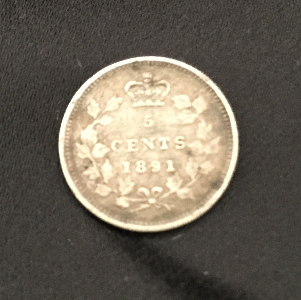Canada 5C 1891 Abt. XF  (#1695)