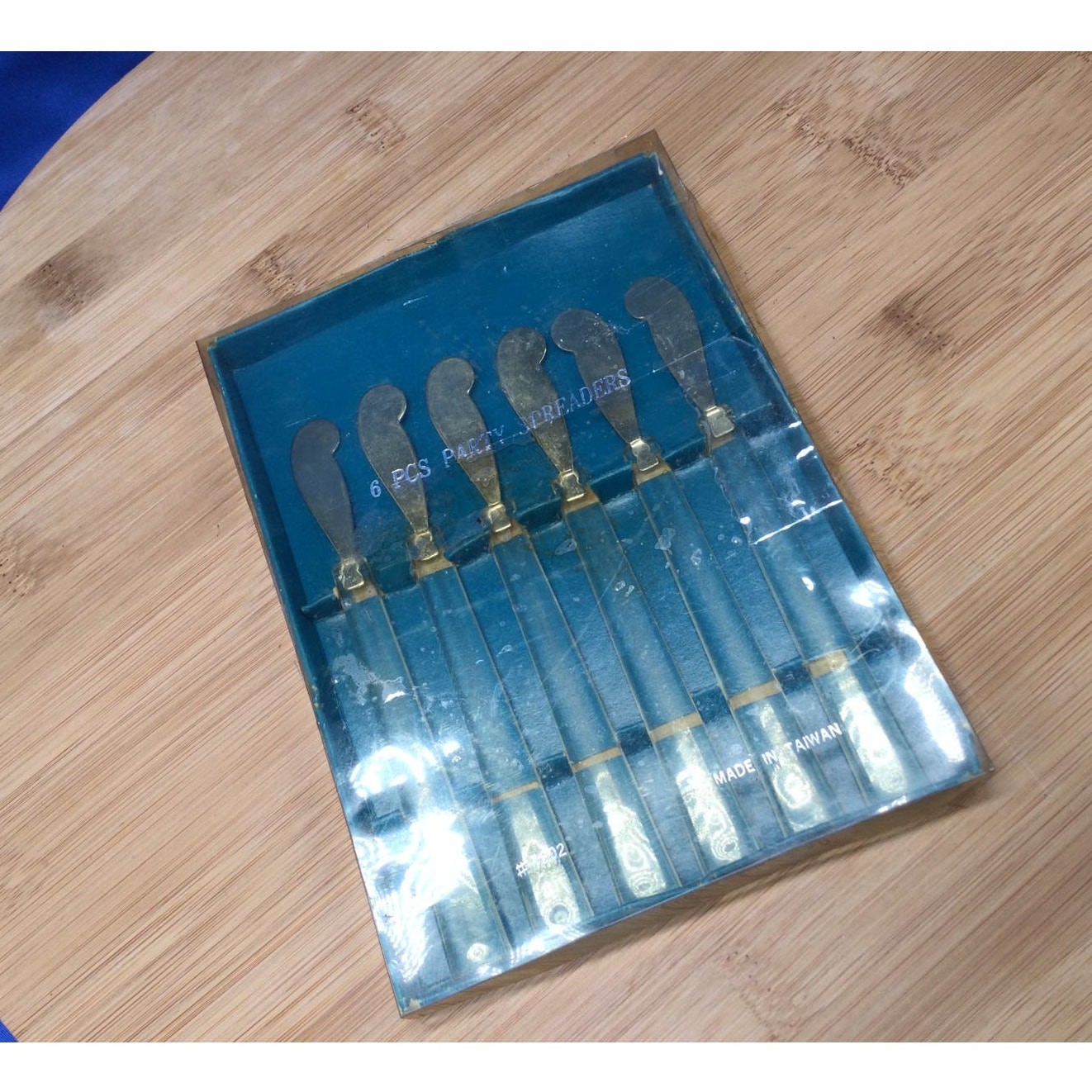 Vintage Party Spreader Cheese knives 6 piece set