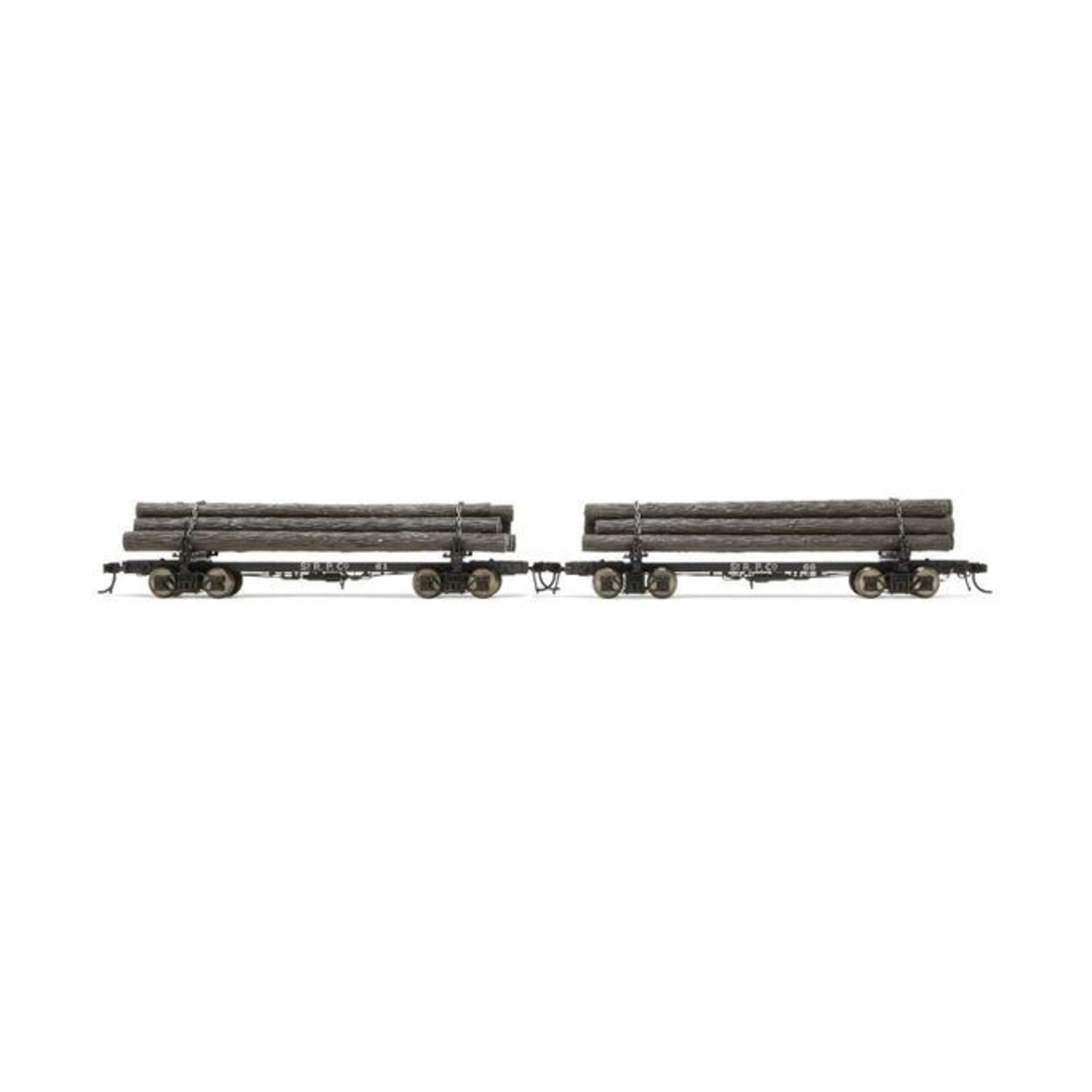 St. Regis Paper #61 & 66 - 2-Unit Set of Log Cars Ep. III NM