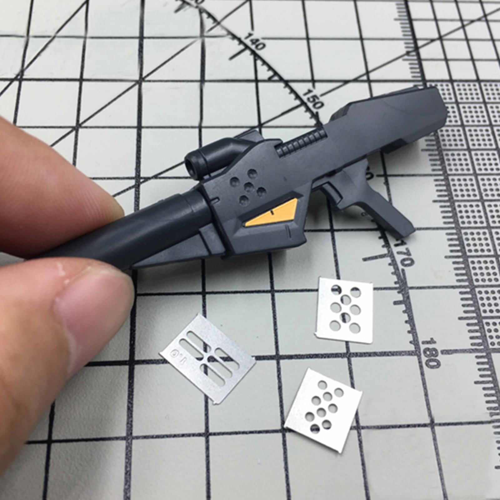 13 in 1 Model Stencil Templates Scribing Line Drilling for 1/144 1/100 Gundam