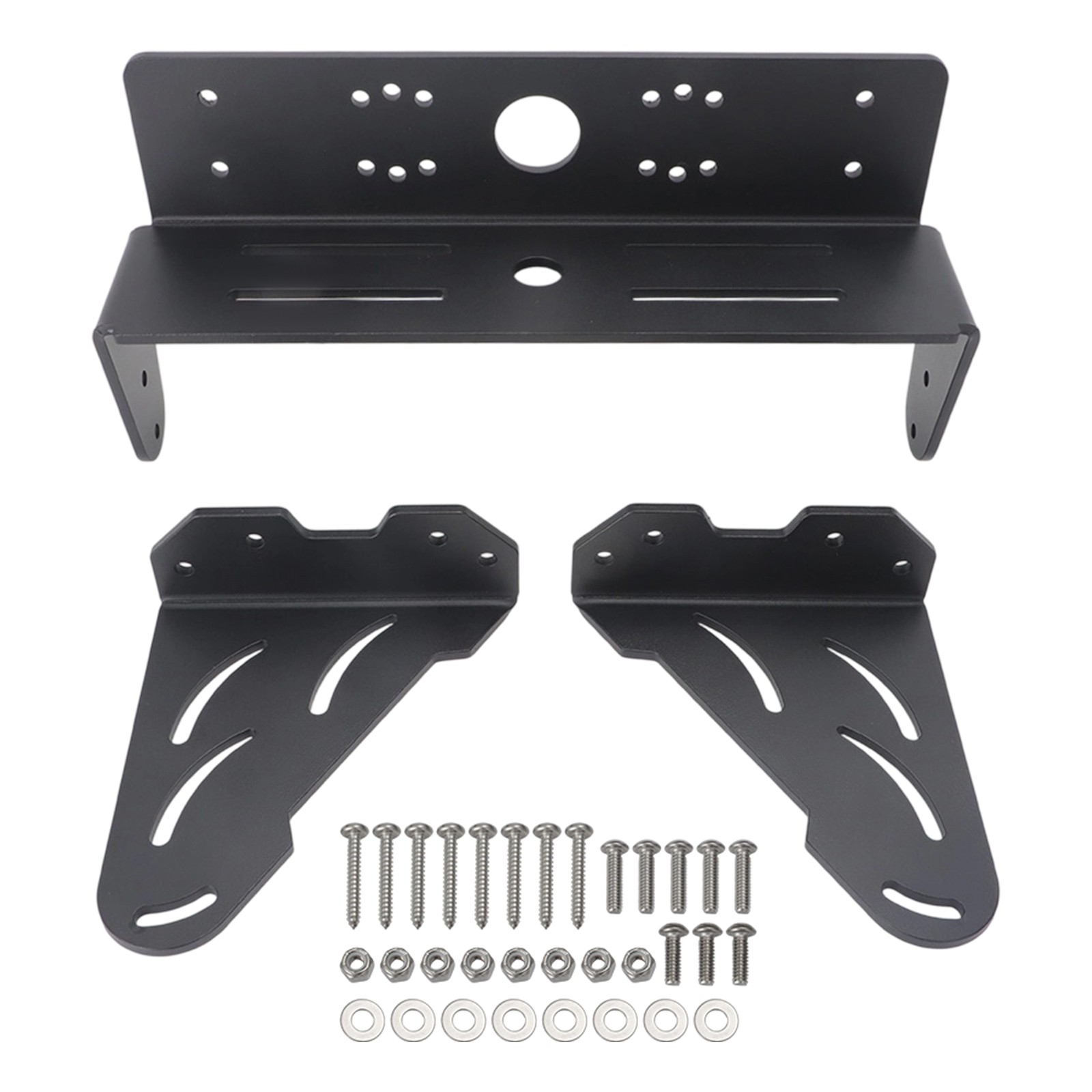 Universal Dual Graph Mount Kit For Fish Finder Graph Mount Heavy-Duty Adjustable