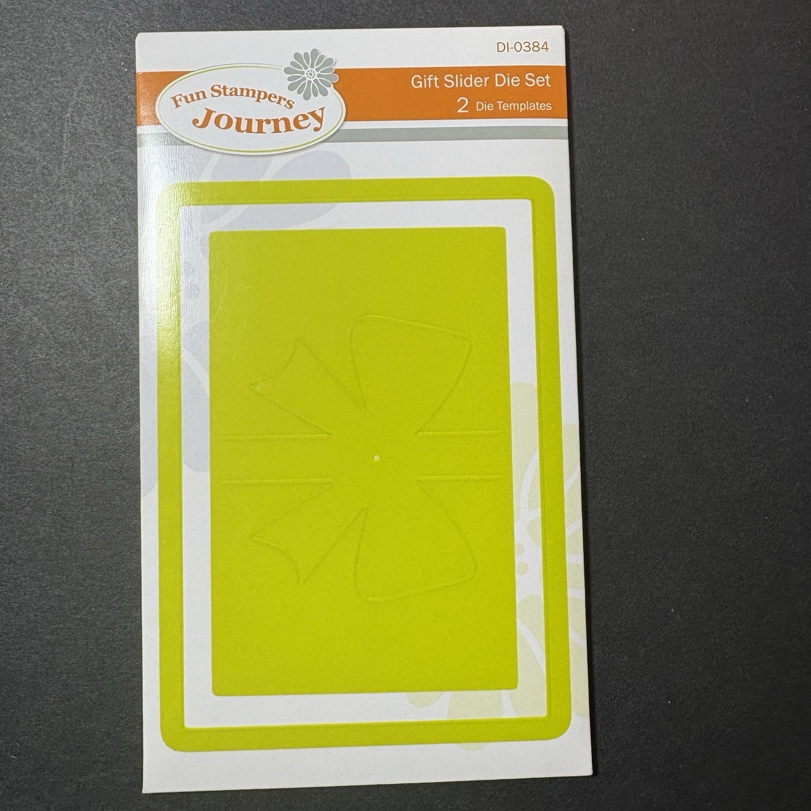 Fun Stampers Journey Bow Gift Card Slider Set Metal Dies DI-0384