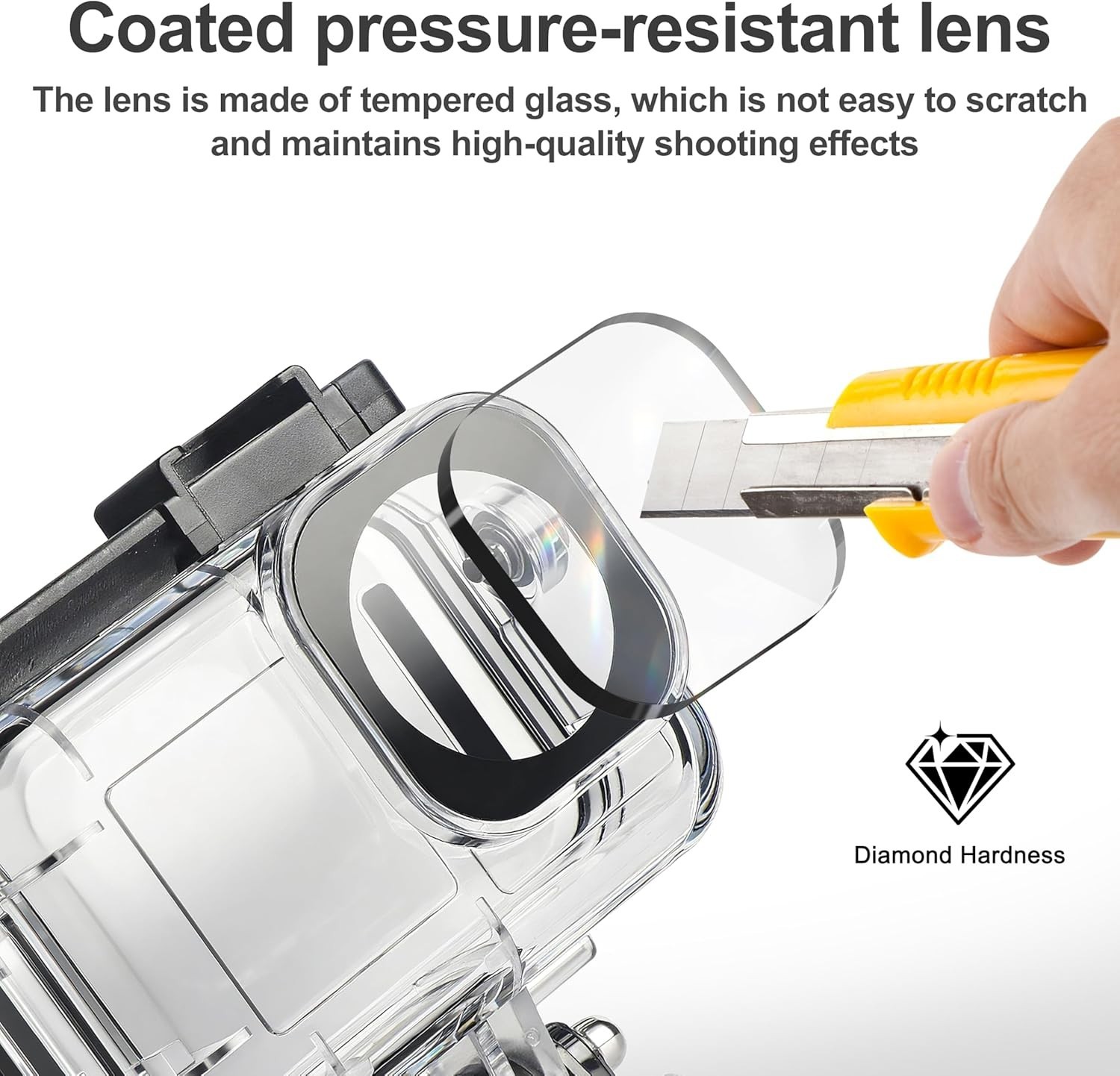 196FT Waterproof Case for DJI Osmo Action 5/4/3 - Ultimate Diving Protection
