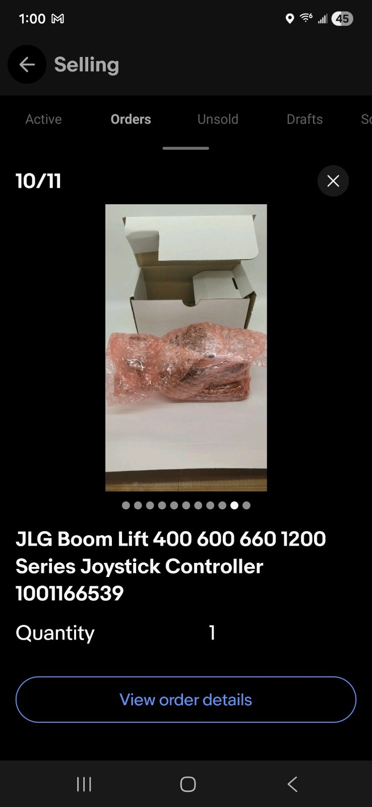 JLG Boom Lift 400 600 660 1200 Series Joystick Controller 1001166539