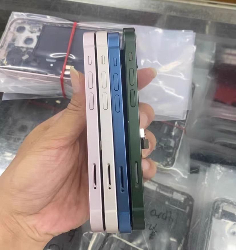 Genuine Original iPhone 13 mini Back Glass Cover Rear Housing Assembly Pulled