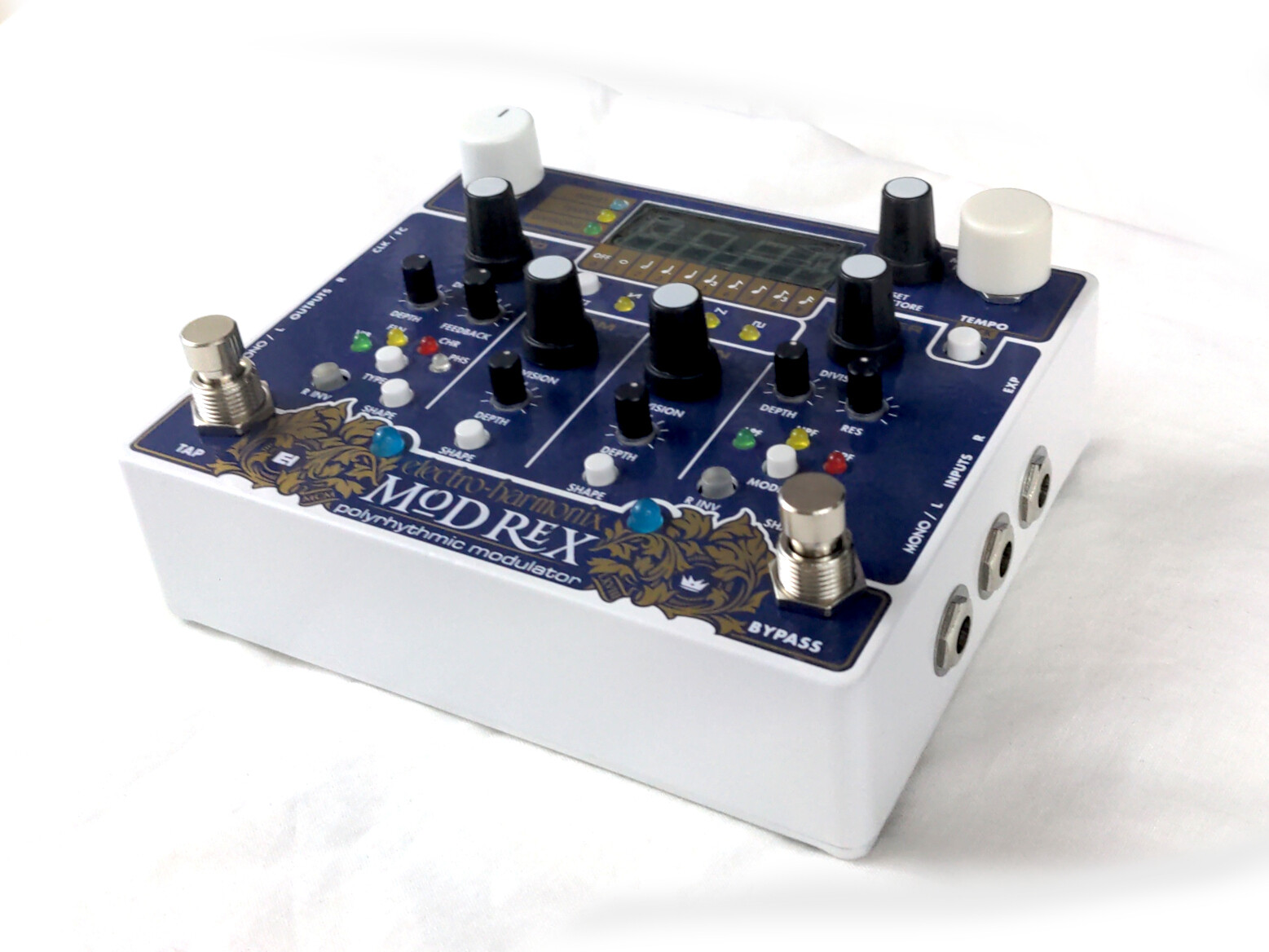 Used Electro-Harmonix EHX Mod Rex Polyrhythmic Modulator Pedal! Modrex!