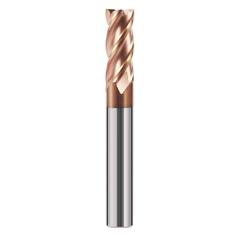 55° 4 Flute Carbide End Mill 1.1/1.2/1.3-11.5mm - Small Size For Steel Milling