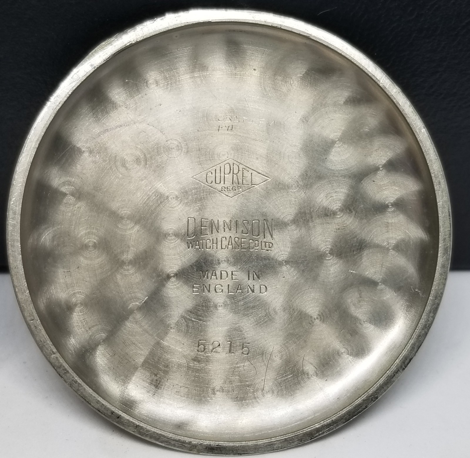 J0140 WW2 Era Cuprel Dennison Stop Watch, Not Working.