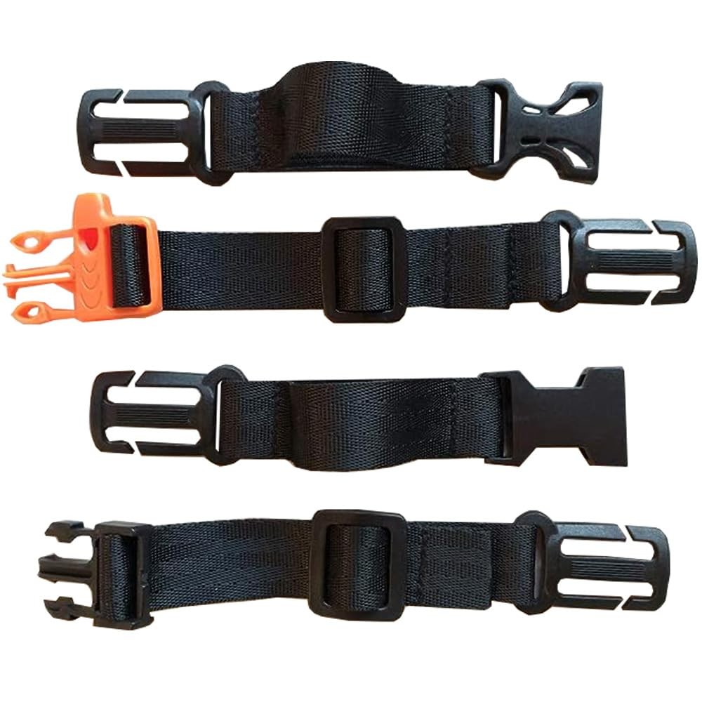 2 Pack Backpack Chest Strap- Nylon -Suitable for Webbing on The up