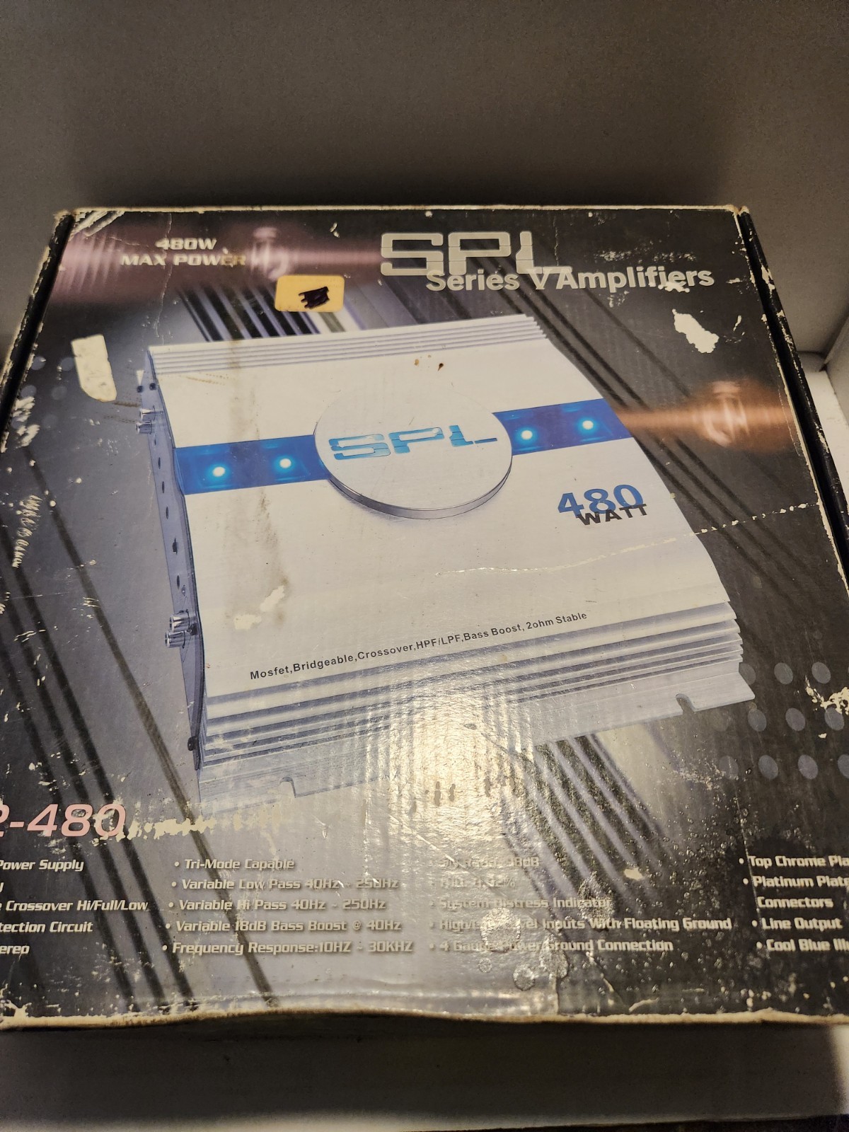 SP L-series amplifier 480 W.
