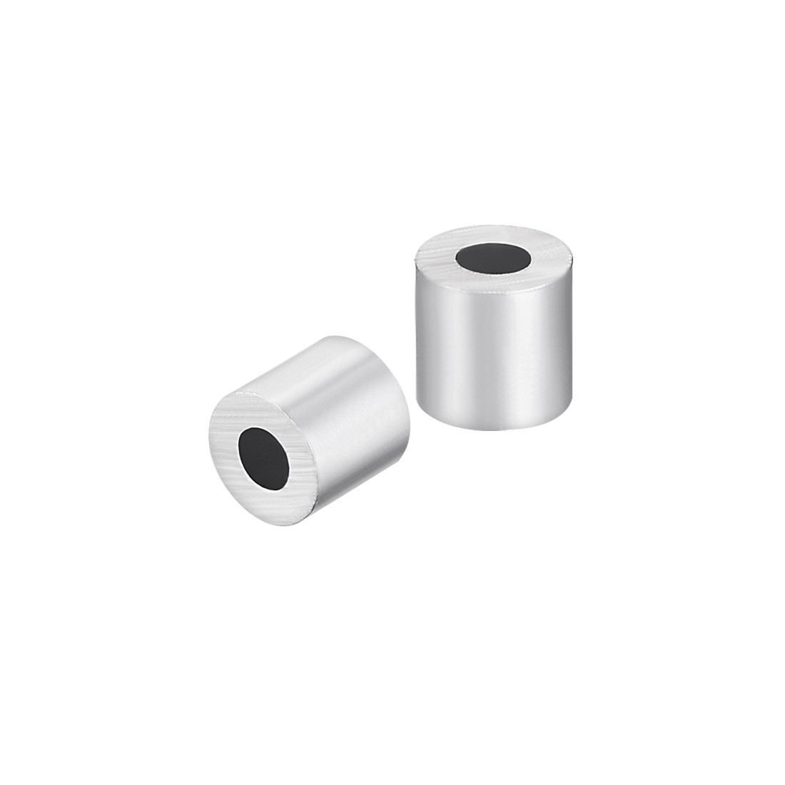 Aluminum Crimping Loop Sleeve for 5/64" - 3/32" Diameter Wire Rope 100pcs