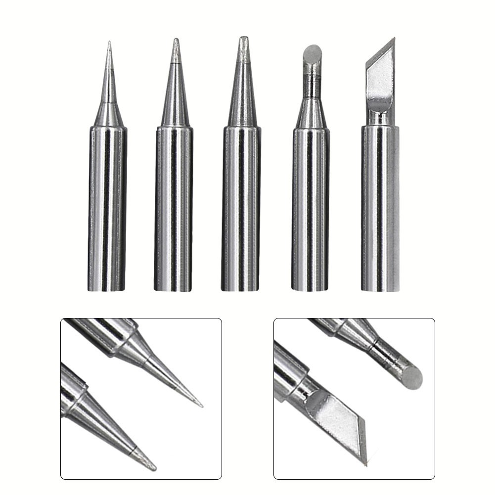 Optimal Performance 5pcs Soldering Iron Tip Replacement Improve Your Work