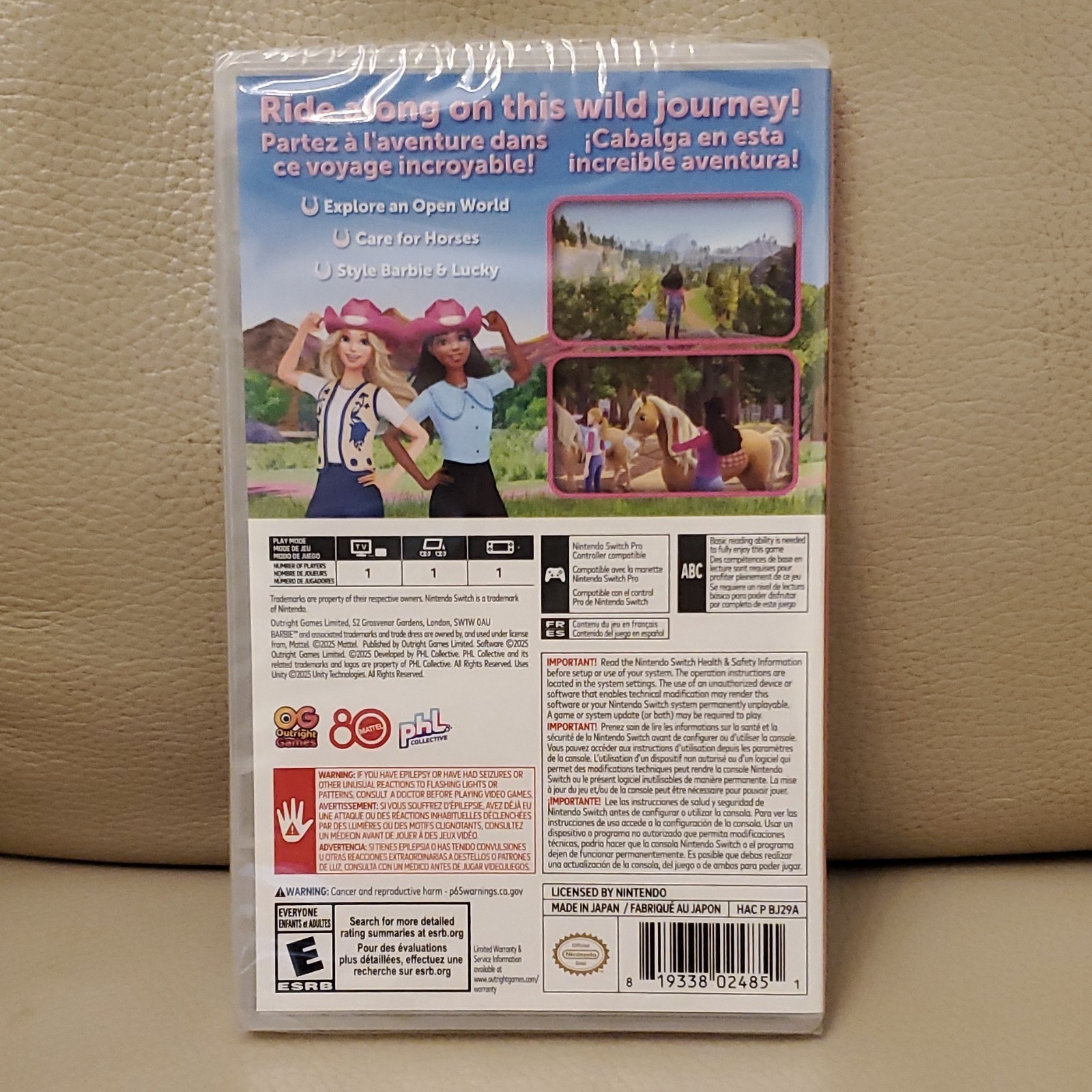 Barbie Horse Trails (Nintendo Switch) - E-Everyone - NEW
