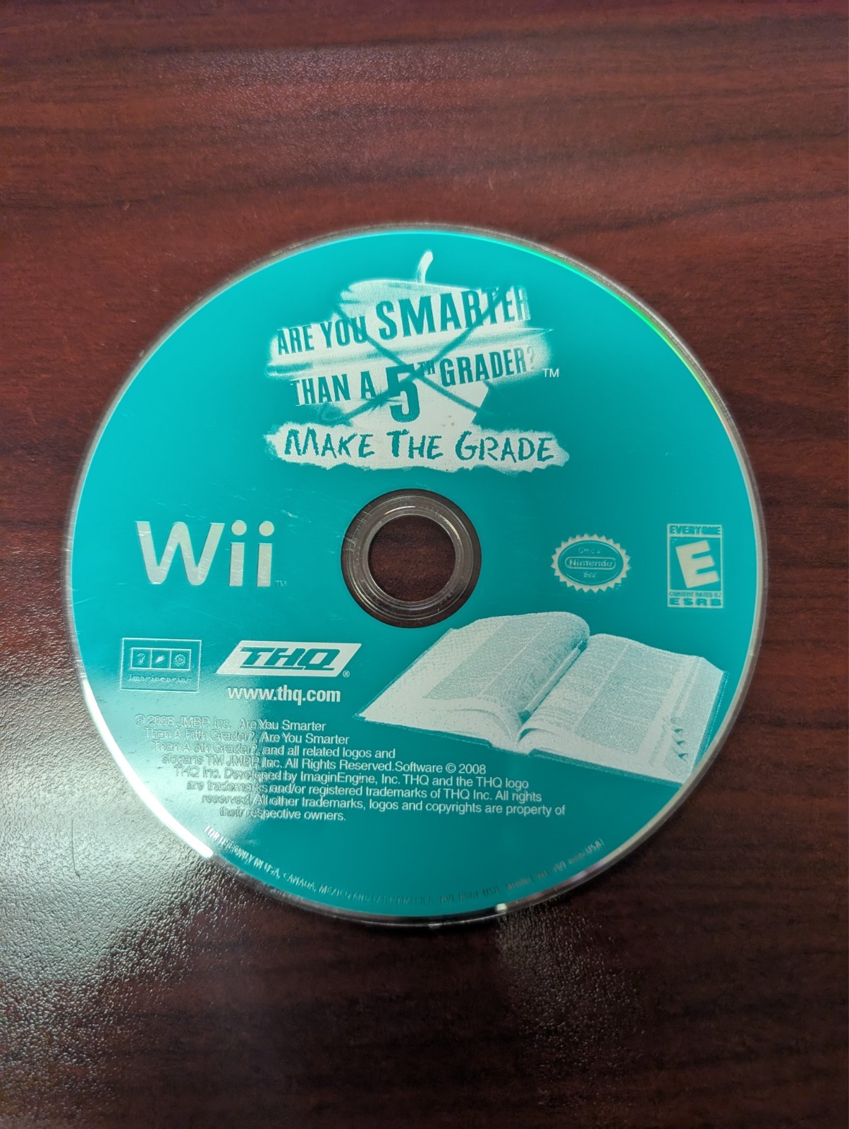 Are You Smarter Than a 5th Grader Make the Grade (Wii) NO TRACKING DISC 4300