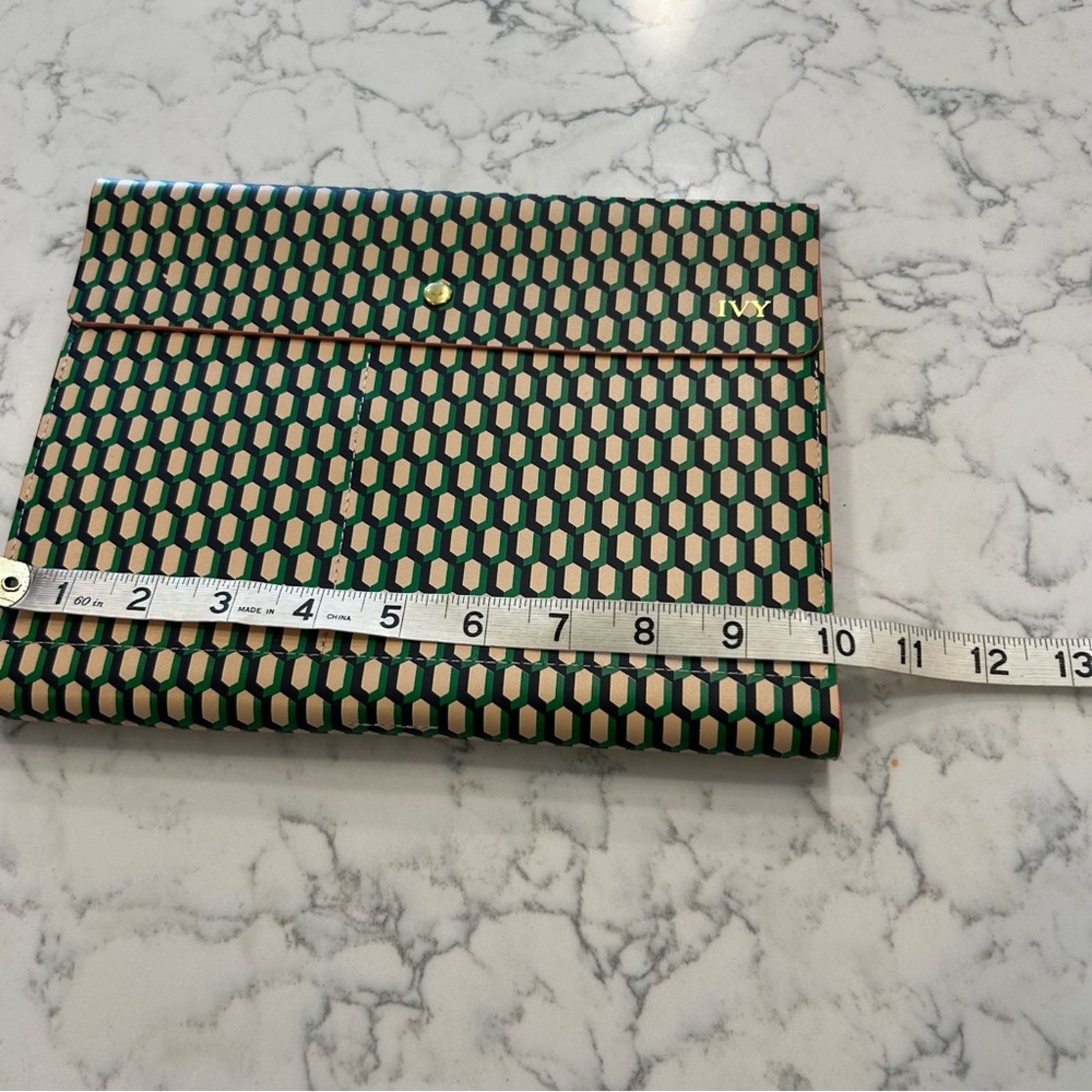 Green & Tan Tech Envelope