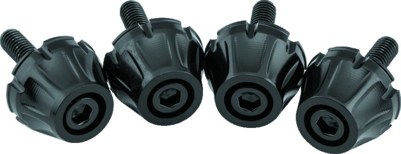 Kuryakyn Decorative Windshield Screws Black 5722