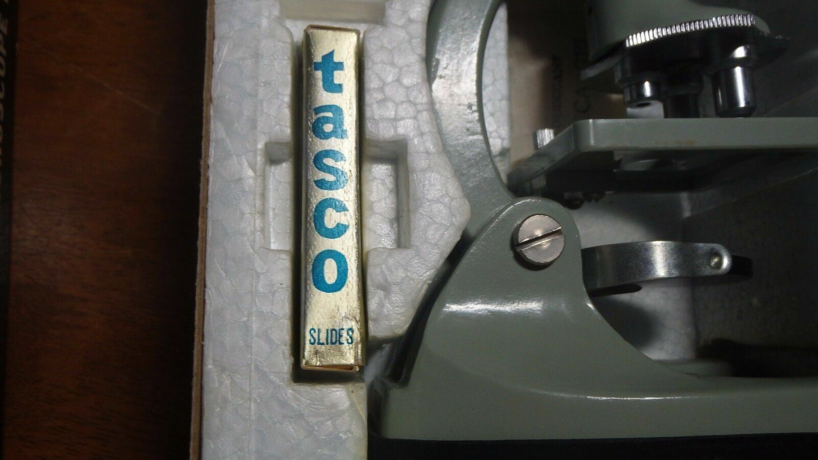 Vintage Tasco Microscope # 300XM #990-5 JUNIOR Microscope Kit