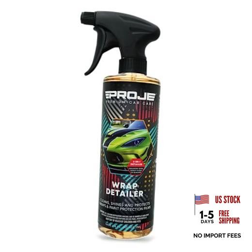 Proje Wrap Detailer - Professional Car Wrap Quick Detailer - Works on Gloss,