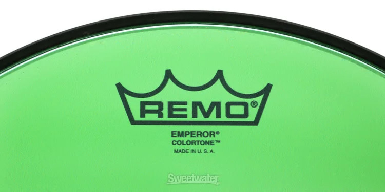 Remo Emperor Colortone Drumhead - 12" - Green