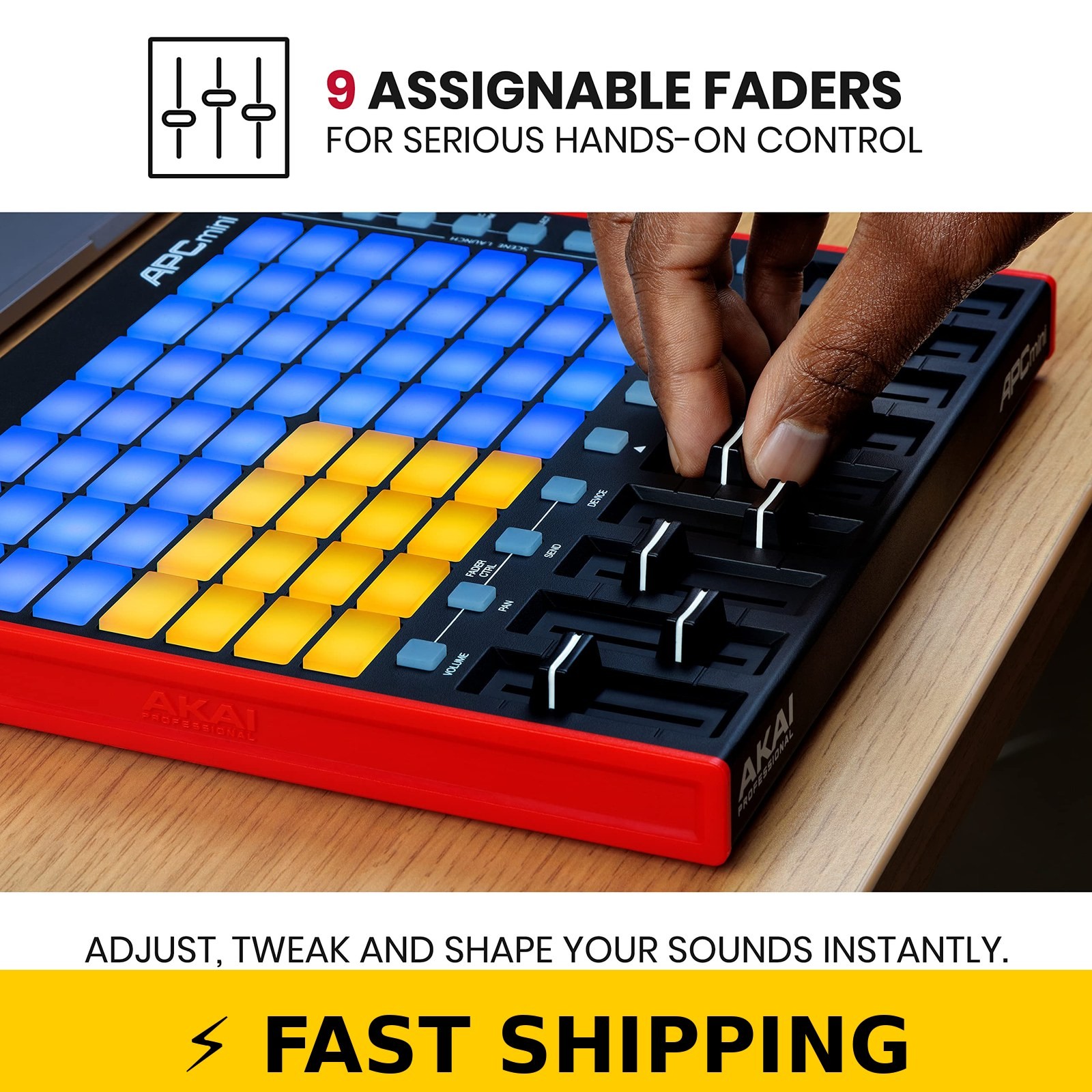 Akai Professional APC Mini MK2 USB MIDI Controller for Ableton Live