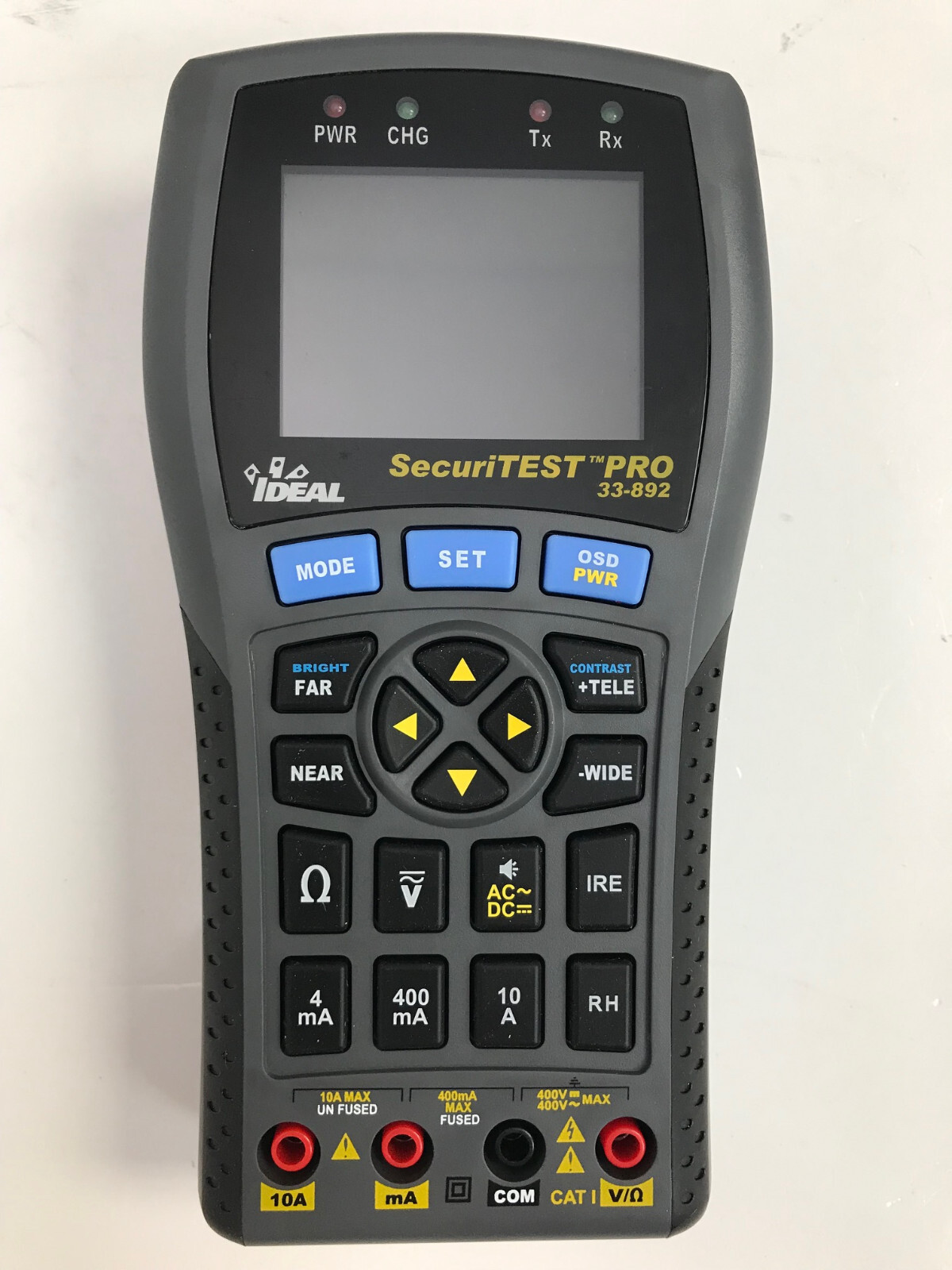 IDEAL NETWORKS 33-892 SECURITEST PRO MULTI-FUNCTION CCTV TEST SET